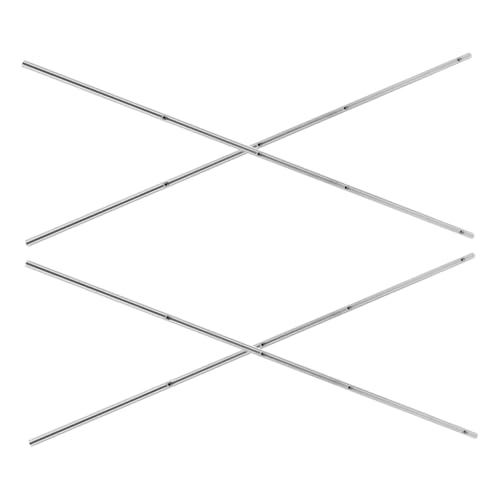 BCOATH 4 Stück Teiliges Metall Tischfußballstangen mit Komfortablem Griff Robuste Fußball Tischkicker Stangen Lang Passend für Standard Foosball Tischfußball Zubehör BCOATH 4 Stück Teiliges Metall Tischfußballstangen mit Komfortablem Griff Robuste Fußball Tischkicker Stangen Lang Passend für Standard Foosball Tischfußball Zubehör von BCOATH