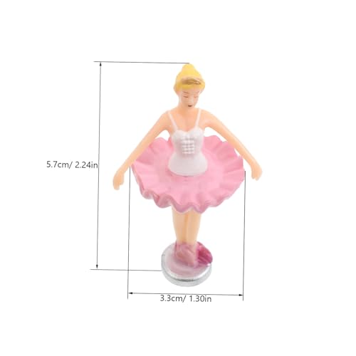BCOATH 4 Stück Teiliges Rotierende Ballerina prinzessinnenfiguren aus Resin Filigrane Tanzpuppen für Musikbox Zubehör Bezaubernde Schmuckkästchen Deko für Sammler und Geschenkideen von BCOATH