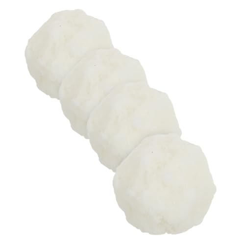 BCOATH 4 Stück Teiliges Winterliche Figuren für DIY Bastelprojekte Langlebige Kleine Kugel deko für Mikro landschaften Winterdekoration von BCOATH