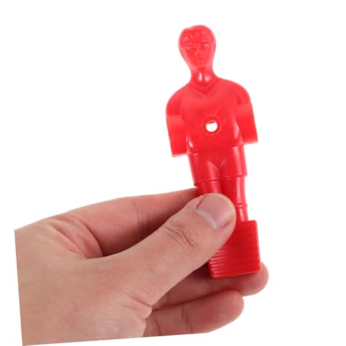 BCOATH 4 Stück Tischfußball Ersatzspieler aus robustem Kunststoff mit austauschbaren für realistische Spiele Tischkicker Zubehör für Heim Büro Freizeitbereich von BCOATH