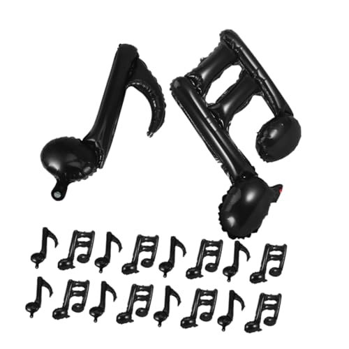 BCOATH 40 Stück Teiliges Musiknoten Folienballon Schwarz Kreative Musik Themen Dekoration Einfache Handhabung für Konzerte Geburtstage Shower und Hochzeitsfeiern BCOATH 40 Stück Teiliges Musiknoten Folienballon Schwarz Kreative Musik Themen Dekoration Einfache Handhabung für Konzerte Geburtstage Shower und Hochzeitsfeiern von BCOATH