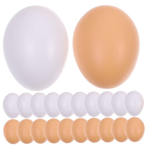 BCOATH 40Stücke DIY Kunststoffeier für Ostern Leere Simulationseier zum Bemalen und Basteln Requisiten für Kindergarten Kreative Malprojekte und Festliche Dekorationen BCOATH 40Stücke DIY Kunststoffeier für Ostern Leere Simulationseier zum Bemalen und Basteln Requisiten für Kindergarten Kreative Malprojekte und Festliche Dekorationen von BCOATH