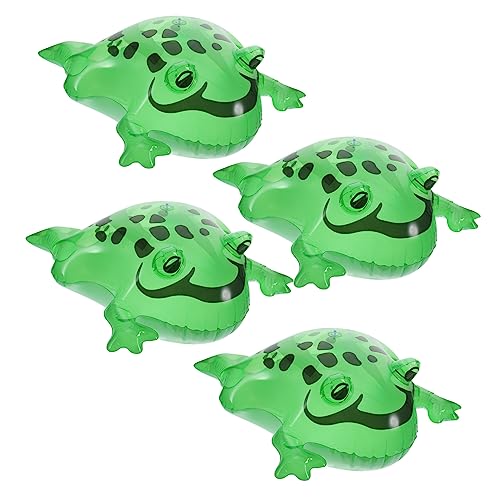 BCOATH 4Satz Aufblasbare Frösche Luftballons für Cartoon Frosch Deko Simulationsfrösche für Kindergeburtstage und Sommerfeiern Sicheres und Langlebiges Partyzubehör BCOATH 4Satz Aufblasbare Frösche Luftballons für Cartoon Frosch Deko Simulationsfrösche für Kindergeburtstage und Sommerfeiern Sicheres und Langlebiges Partyzubehör von BCOATH