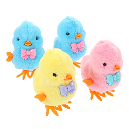 BCOATH 4Stücke Aufziehspielzeug Plüsch Küken Lustige Hühnchen Spielzeuge für Ostern Kindergeburtstage und Partygeschenke Batterien Erforderlich Sicheres Farben BCOATH 4Stücke Aufziehspielzeug Plüsch Küken Lustige Hühnchen Spielzeuge für Ostern Kindergeburtstage und Partygeschenke Batterien Erforderlich Sicheres Farben von BCOATH