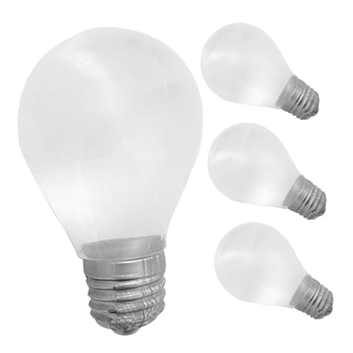 BCOATH 4Stücke Luminous Squeeze Bulb Kreative Glühbirnenform Stressabbauendes Quetschspielzeug für für Unterwegs und BCOATH 4Stücke Luminous Squeeze Bulb Kreative Glühbirnenform Stressabbauendes Quetschspielzeug für für Unterwegs und von BCOATH