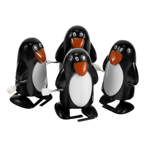 BCOATH 4Stücke Weihnachtsspielzeug mit Pinguin Aufziehspielzeug für Festliche Anlässe Strumpffüller und Goodie Bag Füller Mini für Erwachsene BCOATH 4Stücke Weihnachtsspielzeug mit Pinguin Aufziehspielzeug für Festliche Anlässe Strumpffüller und Goodie Bag Füller Mini für Erwachsene von BCOATH