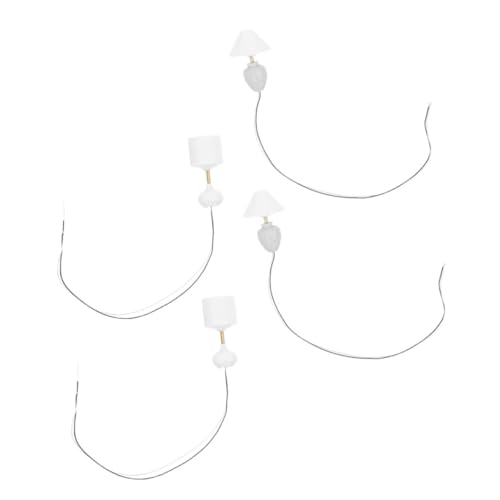 BCOATH 4stücke Miniatur-tischlampe Led Für Puppenhäuser Mit Detailliertem Design Funktioneller Beleuchtung Kompakter Und Kreativer Inspiration Für Heimwerker Und Sammler BCOATH 4stücke Miniatur-tischlampe Led Für Puppenhäuser Mit Detailliertem Design Funktioneller Beleuchtung Kompakter Und Kreativer Inspiration Für Heimwerker Und Sammler von BCOATH