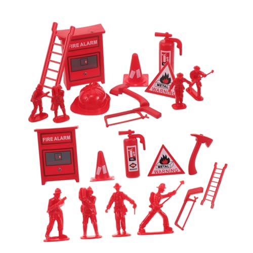 BCOATH 5 Sätze Feuerwehrmann mit Realistischen Mini Feuerlöschern und Feuerwehrfiguren für Rollenspiele Puppenhaus Zubehör und Kreative Feuerwehrmann Cosplay Spiele BCOATH 5 Sätze Feuerwehrmann mit Realistischen Mini Feuerlöschern und Feuerwehrfiguren für Rollenspiele Puppenhaus Zubehör und Kreative Feuerwehrmann Cosplay Spiele von BCOATH