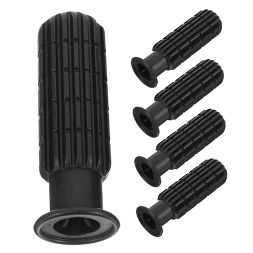 BCOATH 5 Stück Kunststoff Kickergriffe Antirutsch Ersatzgriffe für Tischfußball Robust und Langlebig Komfortabler Griff für Fußballtisch Spieler Zubehör von BCOATH