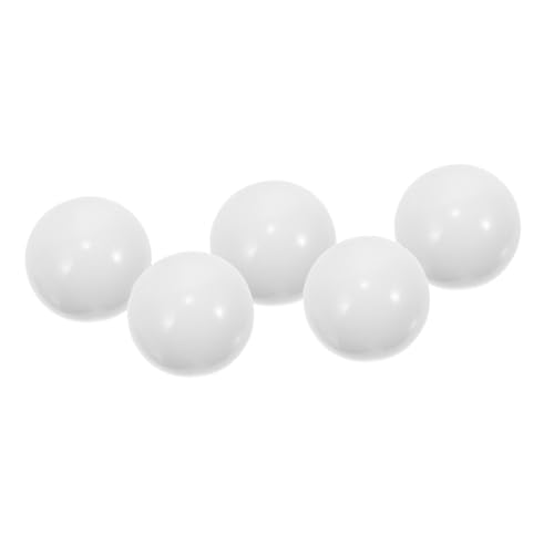 BCOATH 5 Stück Teiliges Weiße Roulette perlen Tisch radperlen für Roulette Elegante Kugelzubehör für Poker Partyspiele Hochwertige Drehkugel Ersatzteile von BCOATH