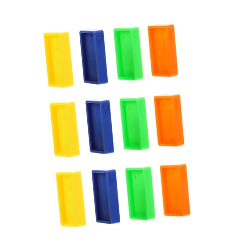 BCOATH 5Taschen Domino Blöcke für Beutel mit Zufällige Farben Langlebig für Kreative Spiele Frühen Bildung und Praktischen Fähigkeiten BCOATH 5Taschen Domino Blöcke für Beutel mit Zufällige Farben Langlebig für Kreative Spiele Frühen Bildung und Praktischen Fähigkeiten von BCOATH