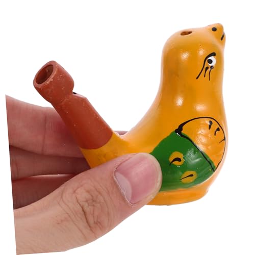 BCOATH 6 Stück Bunte Keramik Vogelpfeifen Kleine Wasser vogelpfeifen für Sichere Glatte Oberfläche Farbenfrohe Spielzeugpfeifen als Geschenk für Geburtstage und Feste BCOATH 6 Stück Bunte Keramik Vogelpfeifen Kleine Wasser vogelpfeifen für Sichere Glatte Oberfläche Farbenfrohe Spielzeugpfeifen als Geschenk für Geburtstage und Feste von BCOATH