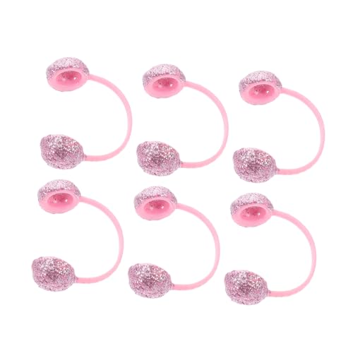 BCOATH Haarschmuck Für Puppen Für Mädchen 6 Stück Haarband Muffs Für Babywickel Schnee-Thema Spielzeug von BCOATH