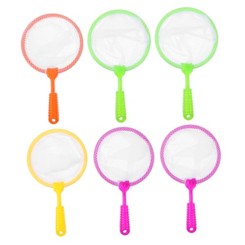 BCOATH 6 Stück Teiliges Badespielzeug für Ergonomischem Rutschfestem Griff Bunte Angelspielzeuge zum Fischefangen Geeignet für Badewanne Pool und Sommer Outdoor Spiel Zufällige Farbe von BCOATH