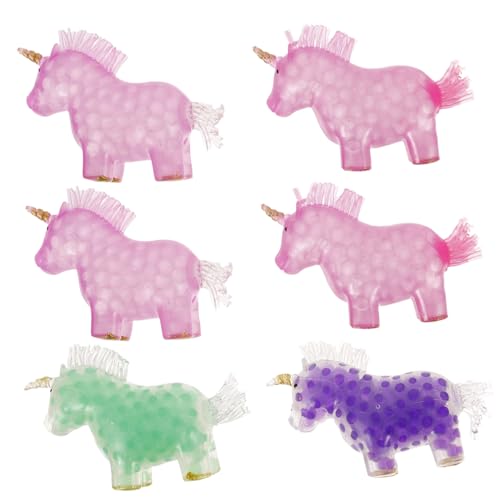 BCOATH 6 Stück Teiliges Einhorn Stressspielzeug aus TPR Kinderfreundlich Langlebig Sensorisches Zappelspielzeug zum Drücken und Stressabbau Buntes für Partygeschenke Zufällige Farbe BCOATH 6 Stück Teiliges Einhorn Stressspielzeug aus TPR Kinderfreundlich Langlebig Sensorisches Zappelspielzeug zum Drücken und Stressabbau Buntes für Partygeschenke Zufällige Farbe von BCOATH