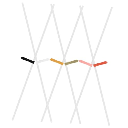 BCOATH 6 Stück Teiliges Puppen Accessoire mit Eleganten Fliegen für Puppenkleidung Vielseitige für Puppenhaus Outfits Modische Dress up Zubehör für Kreative Stilvielfalt von BCOATH