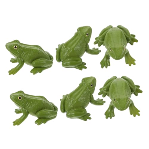 BCOATH 6 Stück Teiliges Realistische Simulation Bunte Miniatur Froschfiguren Lernspielzeug Lebensecht Gestaltete Tierfiguren Geschenk BCOATH 6 Stück Teiliges Realistische Simulation Bunte Miniatur Froschfiguren Lernspielzeug Lebensecht Gestaltete Tierfiguren Geschenk von BCOATH