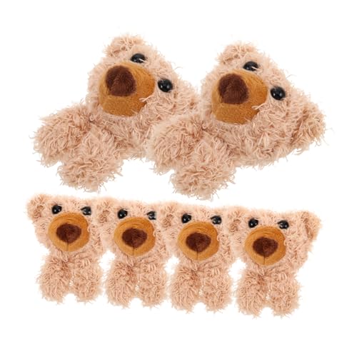 BCOATH 6 Stücke Nähen Plüsch Bär Für Decor Kleidungsstück Plüsch Tier Kleidung Dekorative Plüsch Tier Für Nähen DIY Bekleidung Plüsch Tier von BCOATH