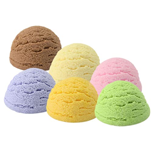 BCOATH 6Stücke Gefälschte Eiskugeln Realistische Imitation von Lebensmitteldesserts zur Dekoration für Partys und Ausstellungen Farbenfroh für Kreative BCOATH 6Stücke Gefälschte Eiskugeln Realistische Imitation von Lebensmitteldesserts zur Dekoration für Partys und Ausstellungen Farbenfroh für Kreative von BCOATH
