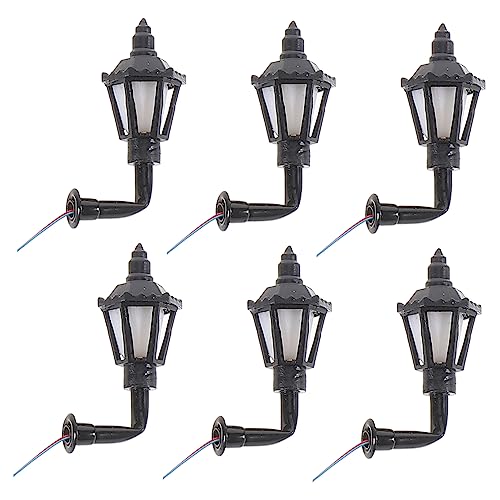 BCOATH 6Stücke Mini Lampe im Europäischen Stil Teiliges Dekorative Wandleuchte für Garten und Innendekoration Warmes Licht für Kreative Projekte und Persönliche Sammlungen BCOATH 6Stücke Mini Lampe im Europäischen Stil Teiliges Dekorative Wandleuchte für Garten und Innendekoration Warmes Licht für Kreative Projekte und Persönliche Sammlungen von BCOATH