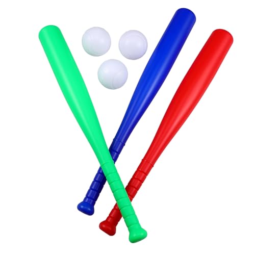 BCOATH 6Stücke Teiliges Baseball Set für Außenbereich Baseballspielzeug für Kleinkinder zur Verbesserung der Schlagfähigkeiten Baseballschläger Bälle BCOATH 6Stücke Teiliges Baseball Set für Außenbereich Baseballspielzeug für Kleinkinder zur Verbesserung der Schlagfähigkeiten Baseballschläger Bälle von BCOATH