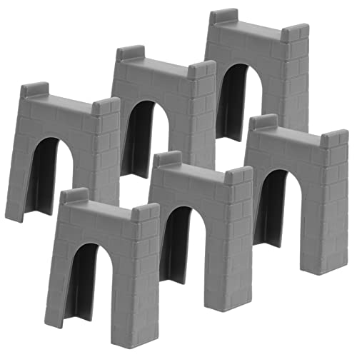 BCOATH 6er Set Brückenpfeiler Für Holzeisenbahn Hochwertige Zugbrückenstützen Spielzeugzubehör Für Kompatibel Mit Gängigen Eisenbahn Tracks Perfekt Für Kreative Gleisgestaltung BCOATH 6er Set Brückenpfeiler Für Holzeisenbahn Hochwertige Zugbrückenstützen Spielzeugzubehör Für Kompatibel Mit Gängigen Eisenbahn Tracks Perfekt Für Kreative Gleisgestaltung von BCOATH