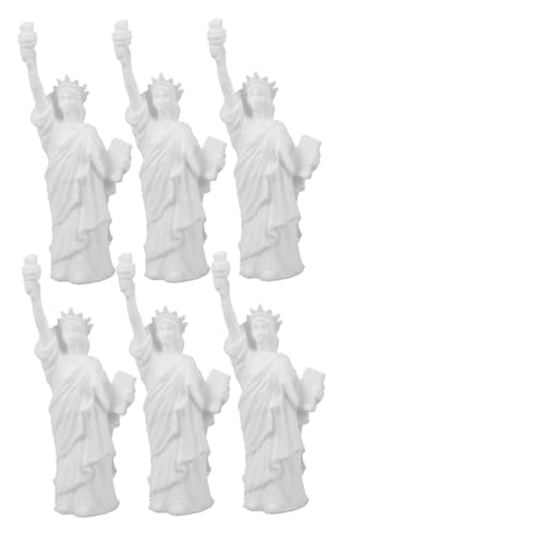 BCOATH 8 Stück Miniatur Freiheitsstatue DIY Modellset Realistische York Souvenir Statue für Puppenhaus Bücherregal Büro Wohnraumdekoration BCOATH 8 Stück Miniatur Freiheitsstatue DIY Modellset Realistische York Souvenir Statue für Puppenhaus Bücherregal Büro Wohnraumdekoration von BCOATH