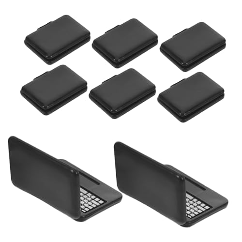 BCOATH 8 Stück Teiliges Miniatur-Dollhouse-Notebook Faltbare aus Kunststoff Detailreiche Mini-Accessoires für Rollenspiele Frühe Bildung Kreative Kinderzimmerdekoration BCOATH 8 Stück Teiliges Miniatur-Dollhouse-Notebook Faltbare aus Kunststoff Detailreiche Mini-Accessoires für Rollenspiele Frühe Bildung Kreative Kinderzimmerdekoration von BCOATH