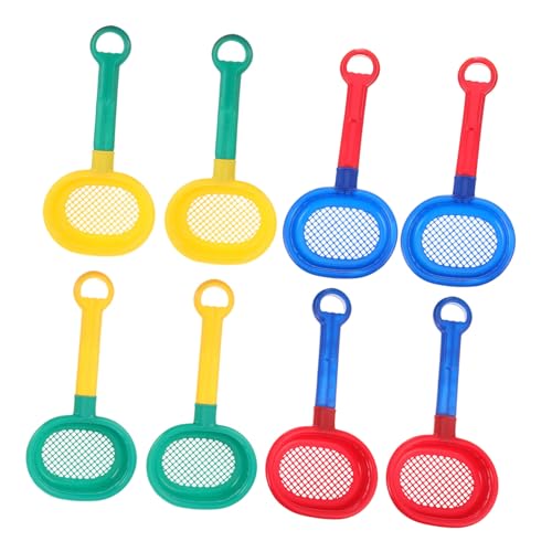 BCOATH 8 Stück Teiliges Sandspielzeug Robuste Pp Kunststoff Sandsiebe mit Langem Griff Bunte Sandschaufeln für Strand Bad und Outdoor Fördert Praktische Fähigkeiten und Koordination BCOATH 8 Stück Teiliges Sandspielzeug Robuste Pp Kunststoff Sandsiebe mit Langem Griff Bunte Sandschaufeln für Strand Bad und Outdoor Fördert Praktische Fähigkeiten und Koordination von BCOATH