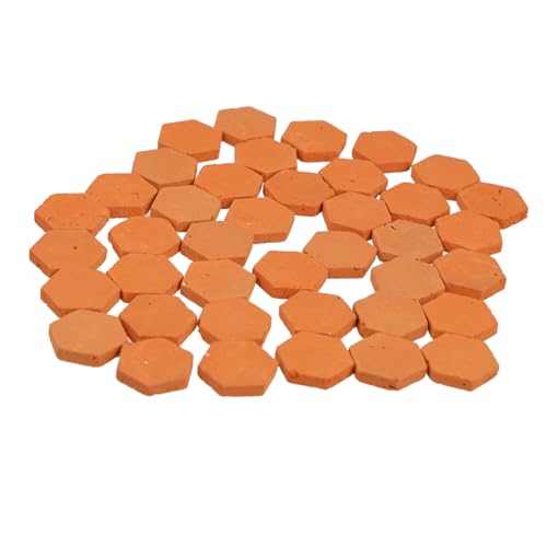 BCOATH 80 Stück Teiliges Miniatur Ziegelsteine für Sandtisch Diorama Rote Mini Ziegel Modelle für DIY Puppenhaus Mikrolandschaft Architekturdekoration Bastelsteine für Garten und Schule BCOATH 80 Stück Teiliges Miniatur Ziegelsteine für Sandtisch Diorama Rote Mini Ziegel Modelle für DIY Puppenhaus Mikrolandschaft Architekturdekoration Bastelsteine für Garten und Schule von BCOATH