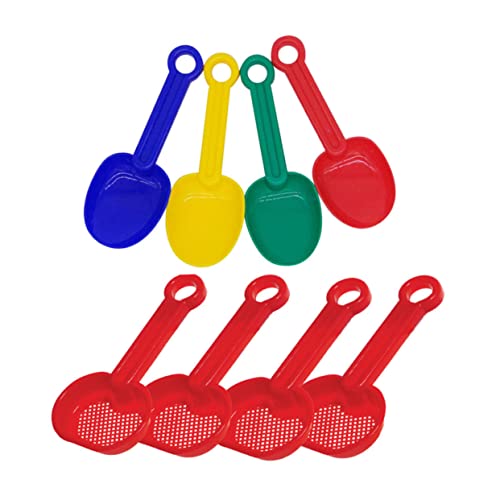BCOATH Mini-Schaufel-Spielzeug Für Kinder 8-teiliges Set Sandspielzeug Bequeme Griffe Ideal Für Spaß Am Strand Park Zuhause Zufällig von BCOATH