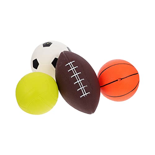 BCOATH Aufblasbares Spielball Set Teilig mit Rugby Basketball Fußball für Robustes Material Vielseitig zum Werfen Kicken für Drinnen und Draußen Zufällige Farbe Zufällige Farbe BCOATH Aufblasbares Spielball Set Teilig mit Rugby Basketball Fußball für Robustes Material Vielseitig zum Werfen Kicken für Drinnen und Draußen Zufällige Farbe Zufällige Farbe von BCOATH