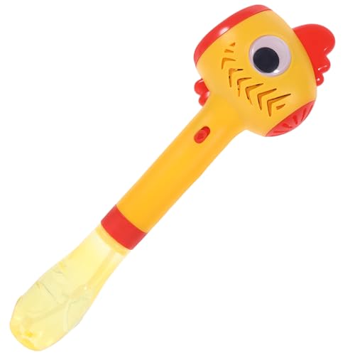 BCOATH Automatischer Elektrischer Seifenblasenstab Cartoon Huhn mit Musik Licht Tragbarer Kunststoff Bubble Blower für Party Park Strand Kinderfreundlich und Leicht BCOATH Automatischer Elektrischer Seifenblasenstab Cartoon Huhn mit Musik Licht Tragbarer Kunststoff Bubble Blower für Party Park Strand Kinderfreundlich und Leicht von BCOATH
