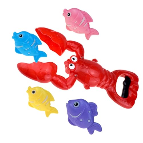 BCOATH Badewannenspielzeug Lobster mit Fischfang Funktion Batteriefrei Leichtes Wasserspielzeug für Kleinkinder und Junge Mädchen Interaktives Badezeit Sicherer für Badespaß BCOATH Badewannenspielzeug Lobster mit Fischfang Funktion Batteriefrei Leichtes Wasserspielzeug für Kleinkinder und Junge Mädchen Interaktives Badezeit Sicherer für Badespaß von BCOATH