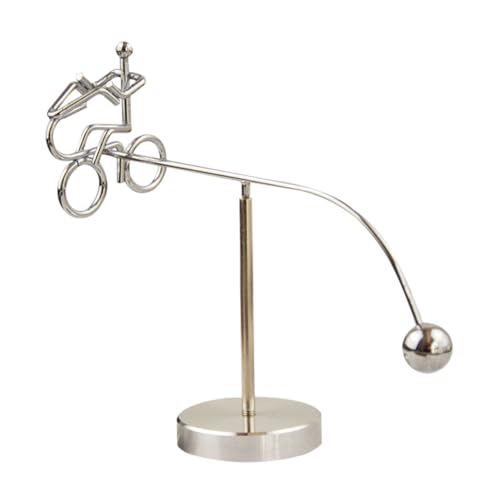 BCOATH Balance Ball Metall Deko Pendelspielzeug Rotierender Tumbler Gleichgewichtstrainer Beruhigendes Desktop Ornament Geschenk für Büro und Zuhause BCOATH Balance Ball Metall Deko Pendelspielzeug Rotierender Tumbler Gleichgewichtstrainer Beruhigendes Desktop Ornament Geschenk für Büro und Zuhause von BCOATH
