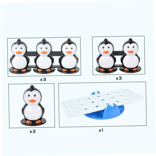BCOATH Balance Pinguine Wippspiel Interaktives Wippe für Lernspielzeug Gleichgewicht und Kreativität Sicheres und Langlebiges Material BCOATH Balance Pinguine Wippspiel Interaktives Wippe für Lernspielzeug Gleichgewicht und Kreativität Sicheres und Langlebiges Material von BCOATH