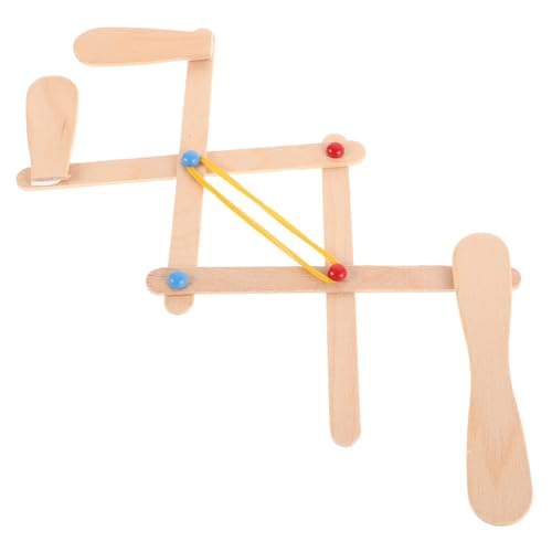 BCOATH Mechanisches Hand-kit Lernspielzeug Für Kinder Bauen Sie Ihren Eigenen Holzarm Mechanischer Arm Zum Erlernen Der Technischen Physik von BCOATH