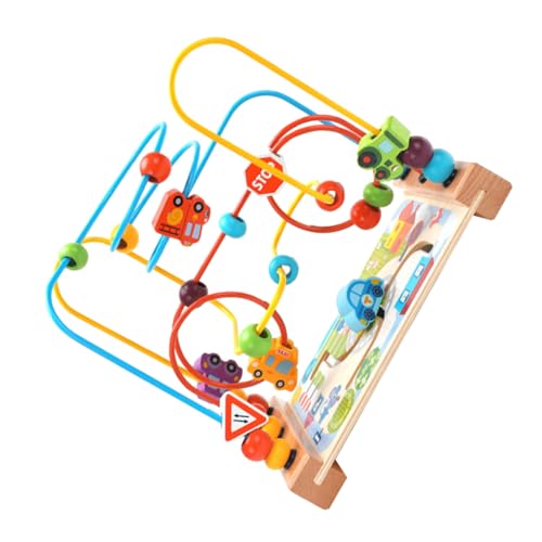 BCOATH 1pc Bead Spielzeug Jungen Und Mädchen Pädagogisches Perlen Spiel Verkehrs Thema von BCOATH