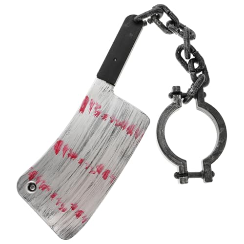 BCOATH Halloween-Spielzeug Plastikmesser Requisitenkette Blutige Halloween-partygeschenke Realistische Requisite Für Dekorationen Zufälliger Stil von BCOATH
