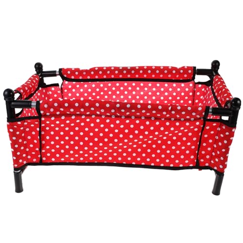 BCOATH Crafts Kinderbett Wiege Miniatur Miniaturmöbel Puppenmaterial Puppenwiege Puppenhaus Puppendekoration für Spielzeug Puppenbetten House Babypuppe Krippe Dekore BCOATH Crafts Kinderbett Wiege Miniatur Miniaturmöbel Puppenmaterial Puppenwiege Puppenhaus Puppendekoration für Spielzeug Puppenbetten House Babypuppe Krippe Dekore von BCOATH