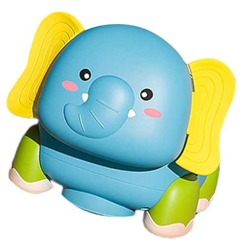 BCOATH Crawling Toy Elefant Lernspielzeug zur Krabbelhilfe Motorikfördernd Frühe Entwicklung für Junge Mädchen Ab Monate Motorisches Training Spielerisch Fördern von BCOATH