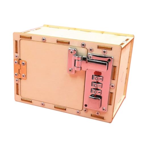 BCOATH DIY Mechanische Passwortbox Bastelset für Bildungswerkzeug zur Gehirnförderung Komplettes Materialset zum Selbermachen Fördert Praktische Fähigkeiten und Wissenschaftsinteresse von BCOATH