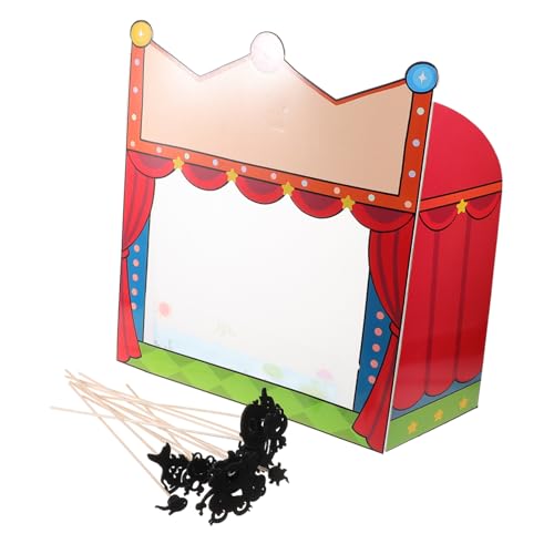 BCOATH DIY Shadow Puppentheater Kit mit Fingerfamilien Marionetten Kreatives Chinesisches Schattenpuppentheater für Interaktives Lernen und Kulturelle Unterhaltung mit Bastelmaterialien BCOATH DIY Shadow Puppentheater Kit mit Fingerfamilien Marionetten Kreatives Chinesisches Schattenpuppentheater für Interaktives Lernen und Kulturelle Unterhaltung mit Bastelmaterialien von BCOATH