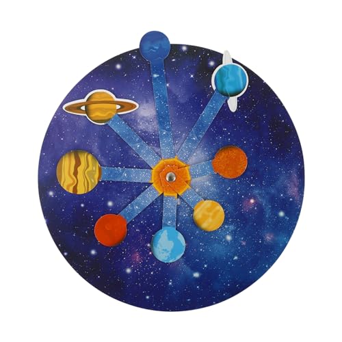 BCOATH DIY Solar System Modell für Ab Jahren Pädagogisches Planeten Lernspielzeug mit Detaillierten Kugeln Wissenschaftliches Bastelset zur Frühen Weltraum entdeckung und Dekoration von BCOATH