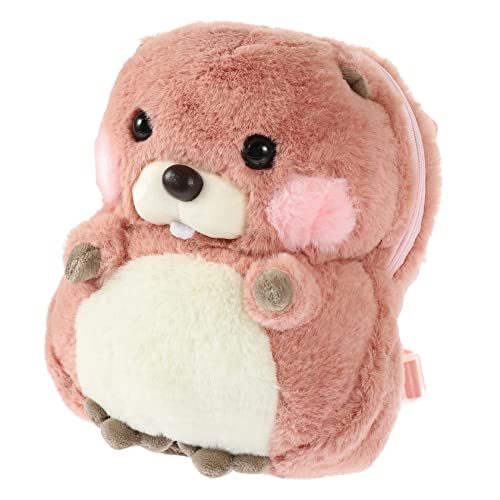 BCOATH Cartoon Hund Form Plüsch Geldbörse Mädchen Schulter Tasche Plüsch Tasche Zipper BCOATH Cartoon Hund Form Plüsch Geldbörse Mädchen Schulter Tasche Plüsch Tasche Zipper von BCOATH