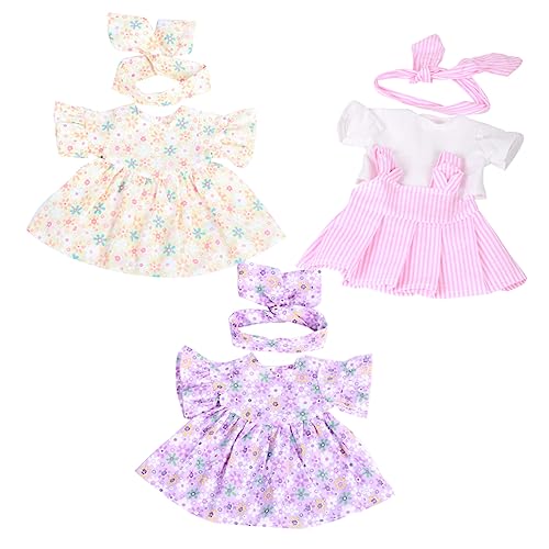 BCOATH Exquisite 3-teiliges Puppenkleidungs-simulations-ankleidespiel Für Jungen Und Mädchen Gelb BCOATH Exquisite 3-teiliges Puppenkleidungs-simulations-ankleidespiel Für Jungen Und Mädchen Gelb von BCOATH