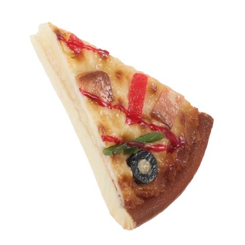 BCOATH Faux Pizza Slice Modell Realistische Lebensmittel Prop Für Display Für Home Decor Kreative Fotografie Requisiten Rollenspiel Für Pizza-enthusiasten BCOATH Faux Pizza Slice Modell Realistische Lebensmittel Prop Für Display Für Home Decor Kreative Fotografie Requisiten Rollenspiel Für Pizza-enthusiasten von BCOATH