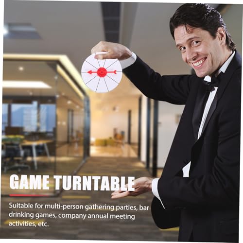 BCOATH Glücksspiel drehscheibe Kleines Wandspiel mit Drehbarem Zeiger für Partyspiele und Unterrichtsaktivitäten Kompakt und Leicht für Vielseitigen Einsatz BCOATH Glücksspiel drehscheibe Kleines Wandspiel mit Drehbarem Zeiger für Partyspiele und Unterrichtsaktivitäten Kompakt und Leicht für Vielseitigen Einsatz von BCOATH