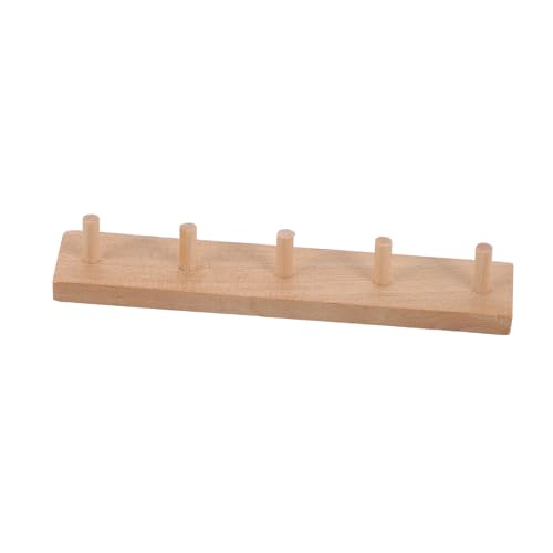 BCOATH Haken für Puppenhaus Holz Haken zum Aufhängen Puppenhaus Zubehör Multifunktionale Wandhaken für Dekoration für Kleine Gegenstände und Accessoires BCOATH Haken für Puppenhaus Holz Haken zum Aufhängen Puppenhaus Zubehör Multifunktionale Wandhaken für Dekoration für Kleine Gegenstände und Accessoires von BCOATH