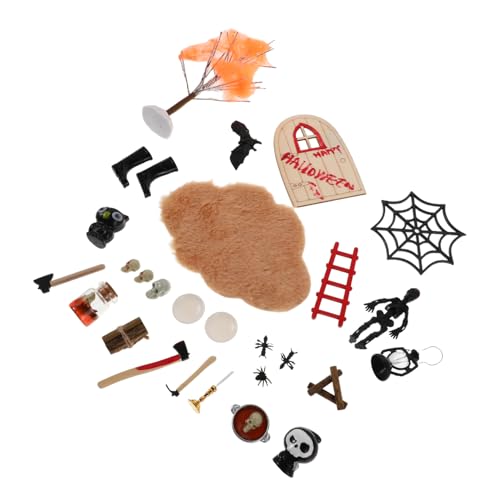 BCOATH Halloween Dekorationsset Halloween Miniaturfiguren Puppenhausfiguren Miniatur Dekor Harzminiaturen Gruselminiaturen Holz BCOATH Halloween Dekorationsset Halloween Miniaturfiguren Puppenhausfiguren Miniatur Dekor Harzminiaturen Gruselminiaturen Holz von BCOATH